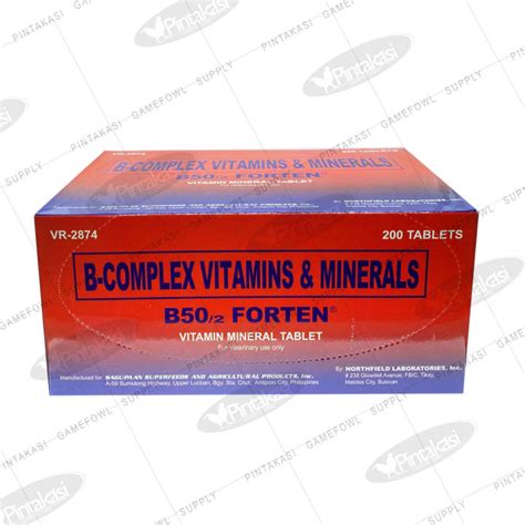 PINTAKASI 200 Tablets Sagupaan B50 Forten .